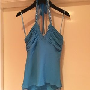 BCBG Tied Halter Top